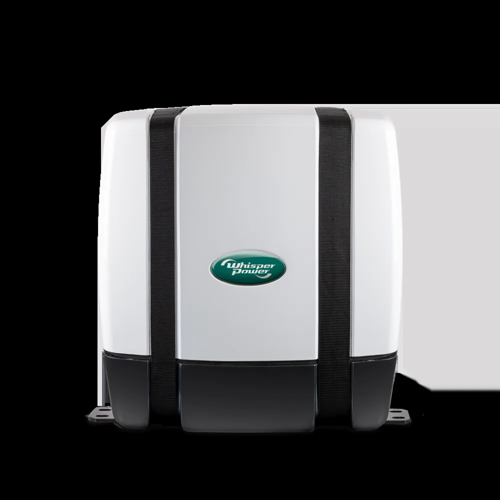 Whisper Power Piccolo genverter in its sound shield